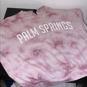 WILD FABLE PALM SPRINGS PINK TIE DYE SWEATER!